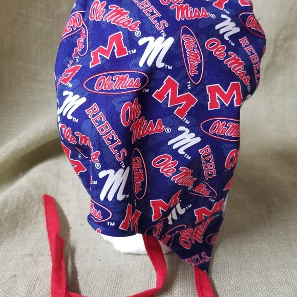 Ole Miss UM Medical  Surgical Scrub Cap - Picture 2 of 3